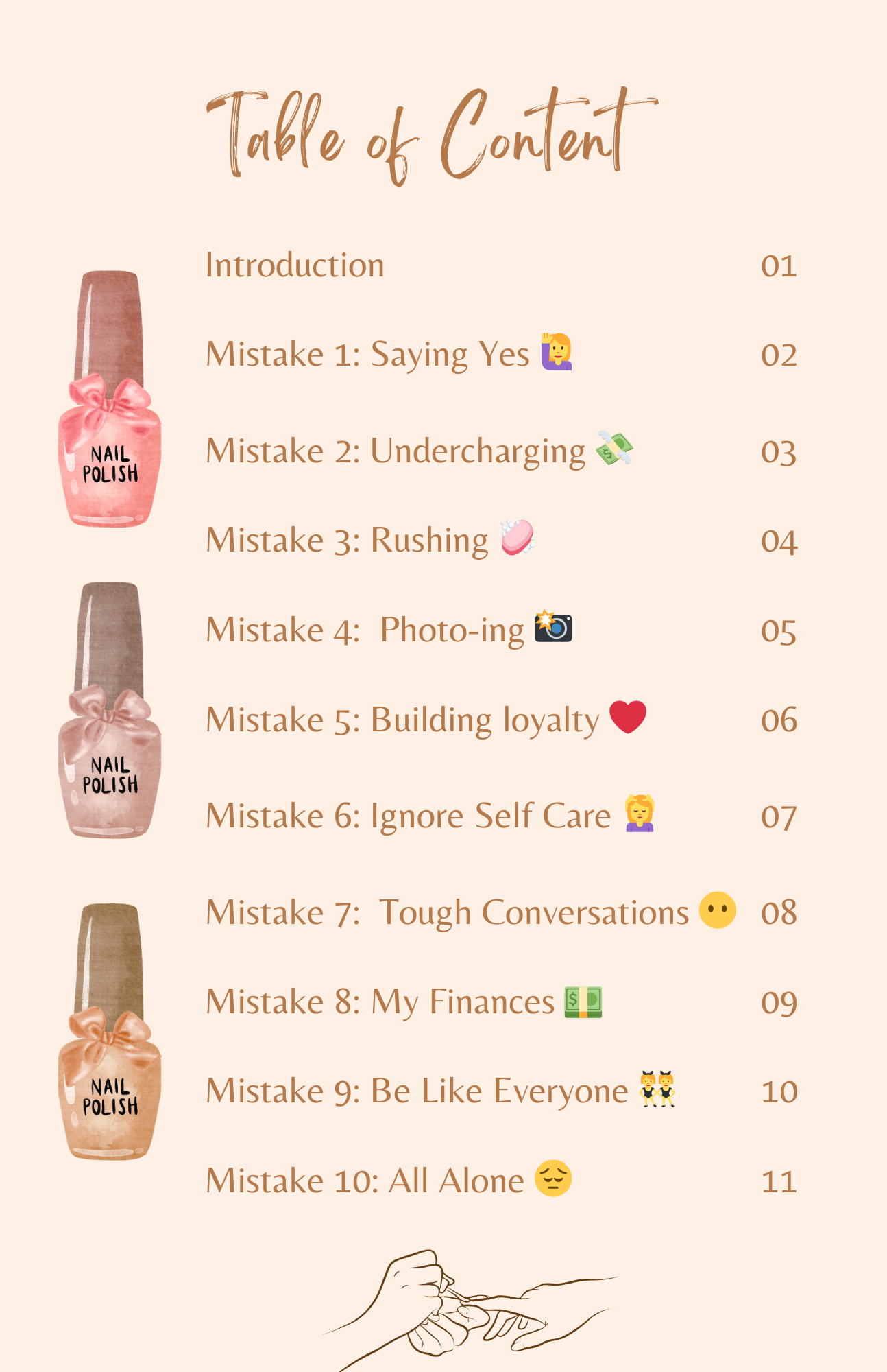 10 Years, 10 Lessons: Mistakes I Made as a Beginner Nail Tech (So You Don’t Have To). Real Lessons. Honest Truths. From One Nail Tech to Another.